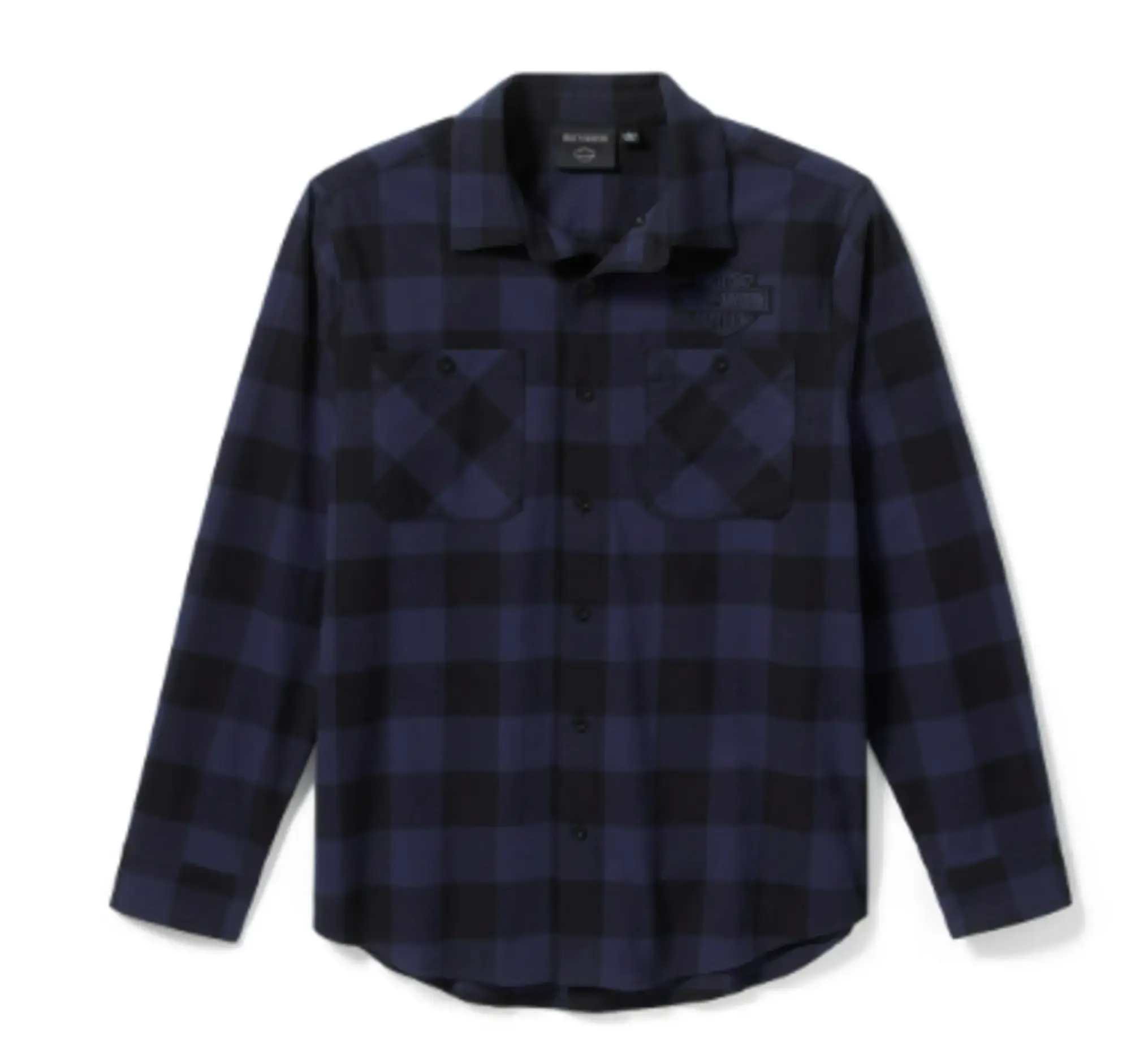 galeria CAMISA MASCULINA BUFFALO CHECK B&S INDIGO/BLACK