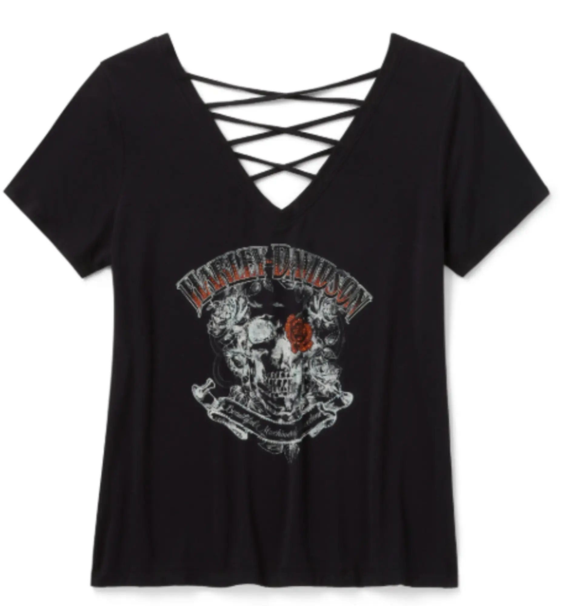 galeria BLUSA FEMININA BLING H-D AFTERLIFE