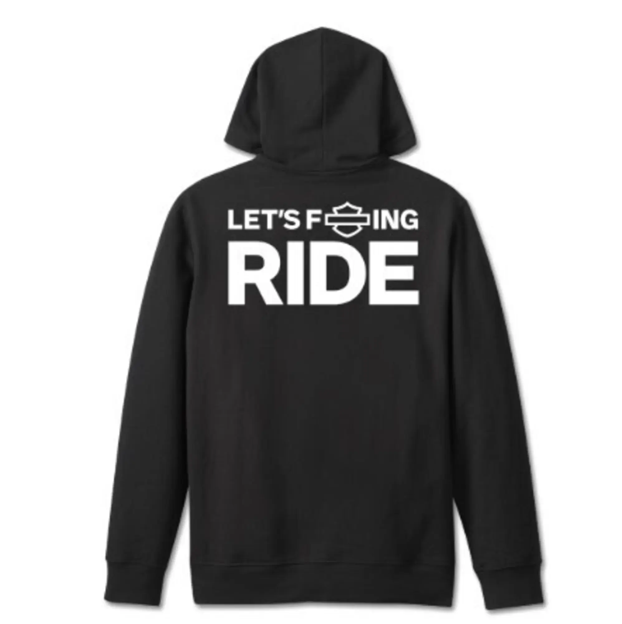galeria MOLETOM MASCULINO H-D "LET'S F**KING RIDE"