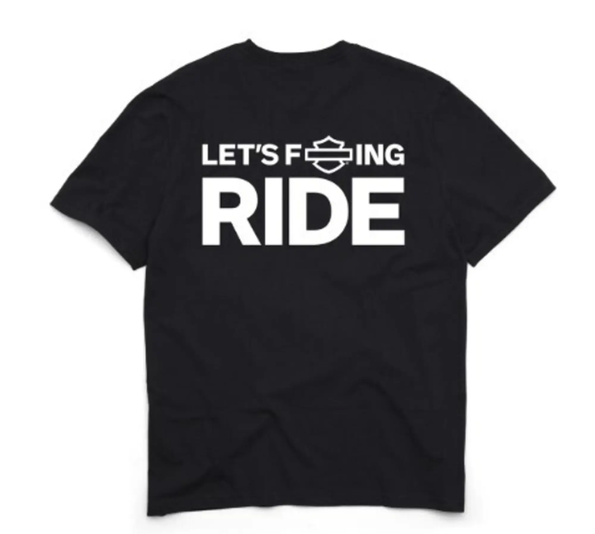 galeria CAMISETA MASCULINA H-D "LET'S F**KING RIDE"