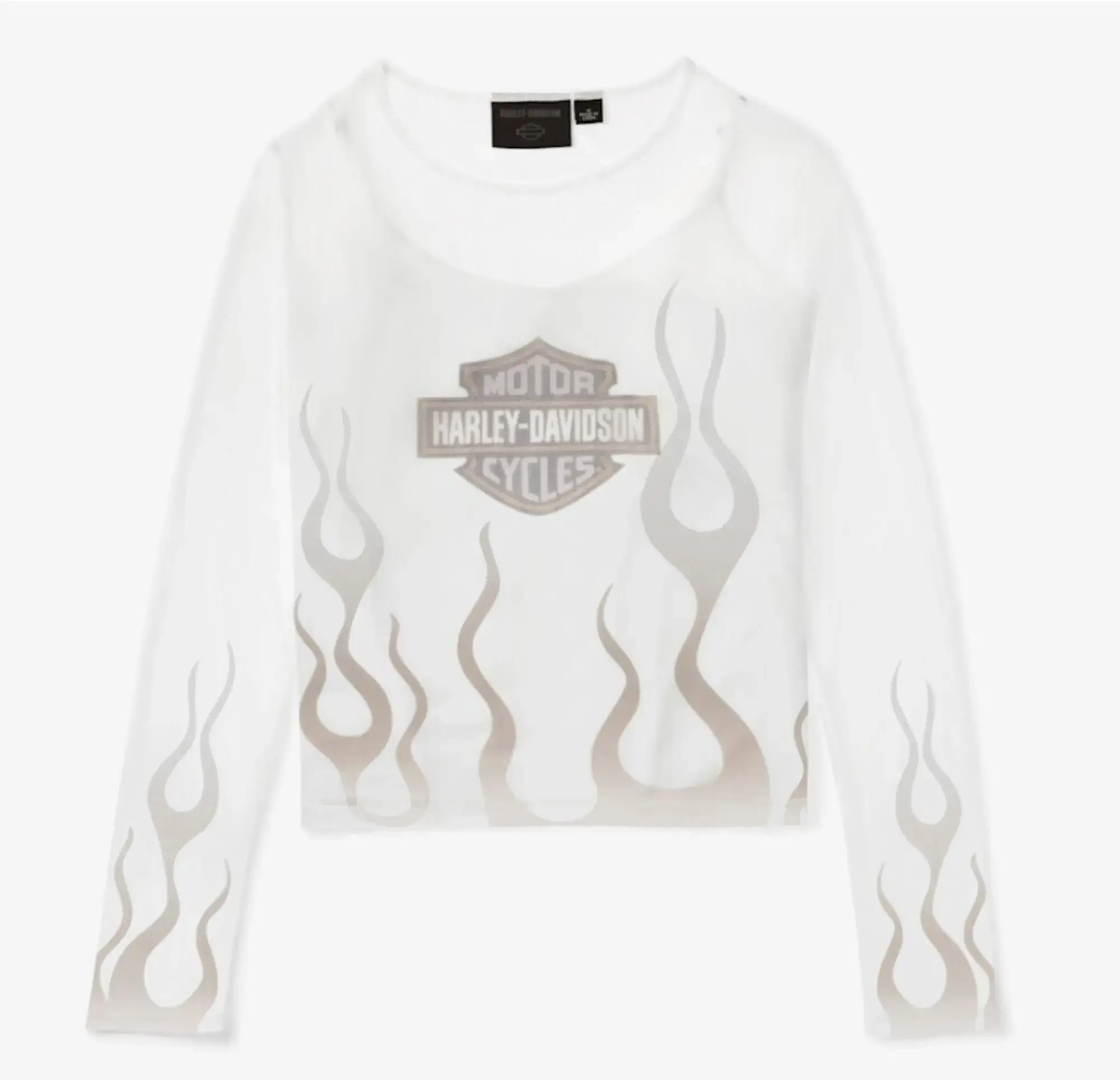 galeria BLUSA FEMININA EM TULE COM REGATA H-D WHITE