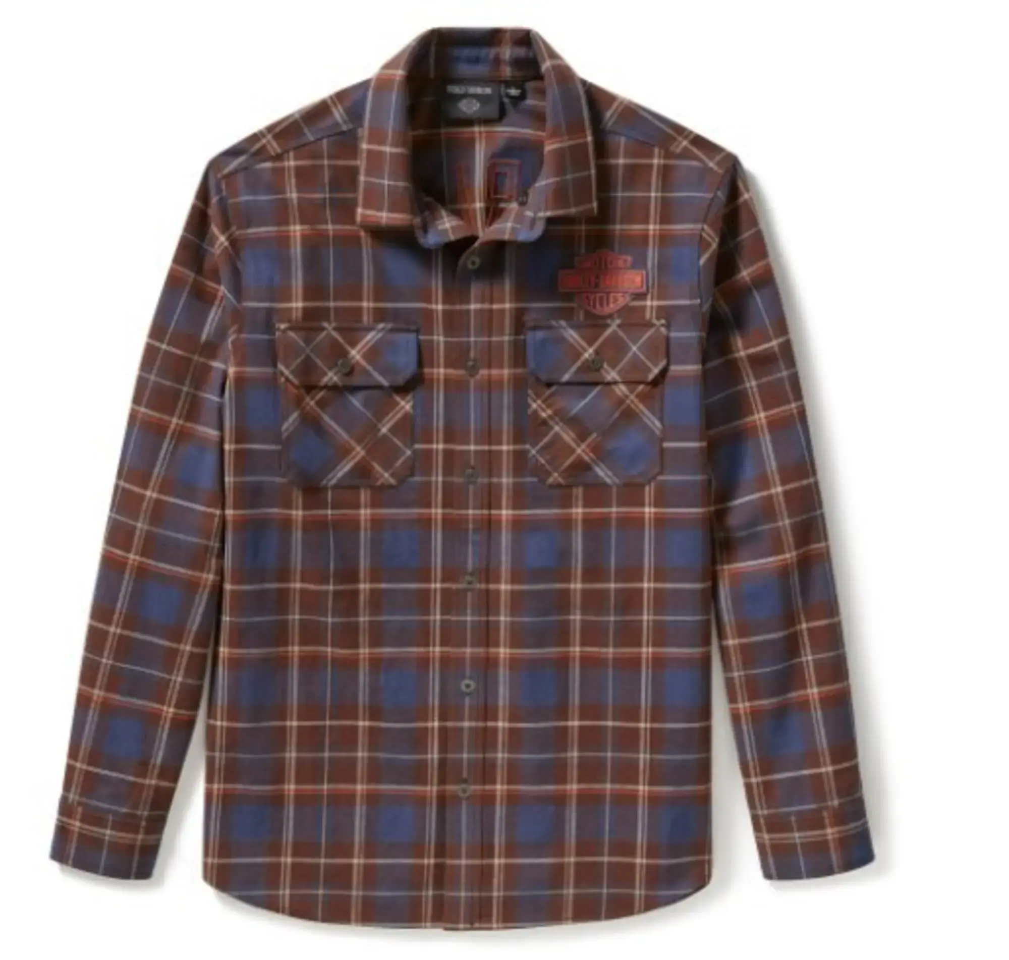 galeria CAMISA MASCULINA RACER FONT YARN DYED H-D