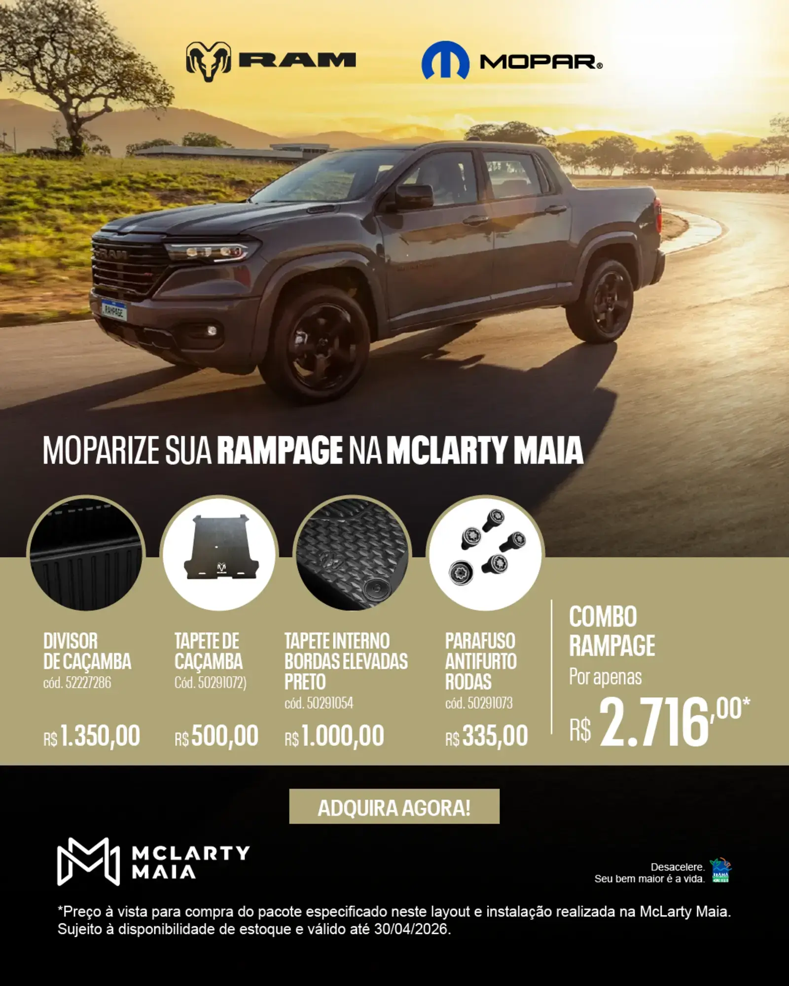 Moparize sua RAMPAGE