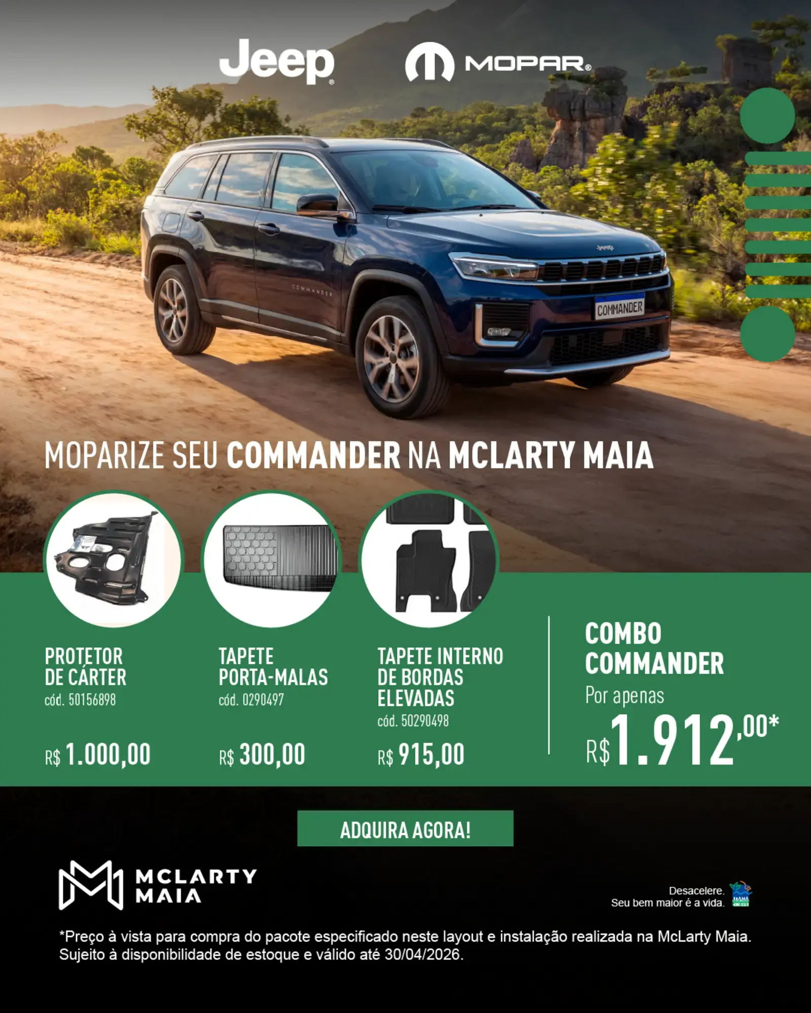 Moparize seu COMMANDER