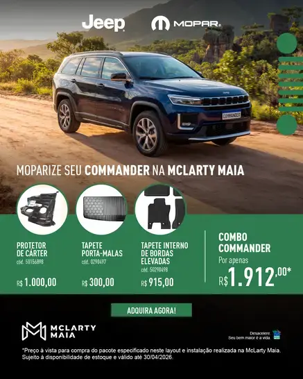 Moparize seu COMMANDER