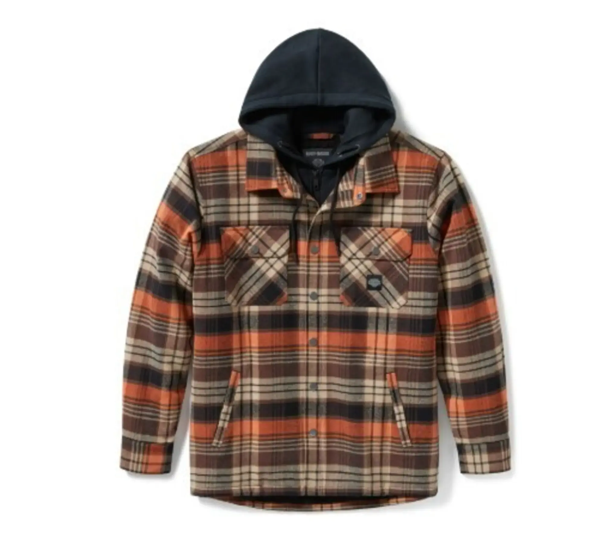 galeria CAMISA MASCULINA FORRADA EM SHERPA BAR & SHIELD