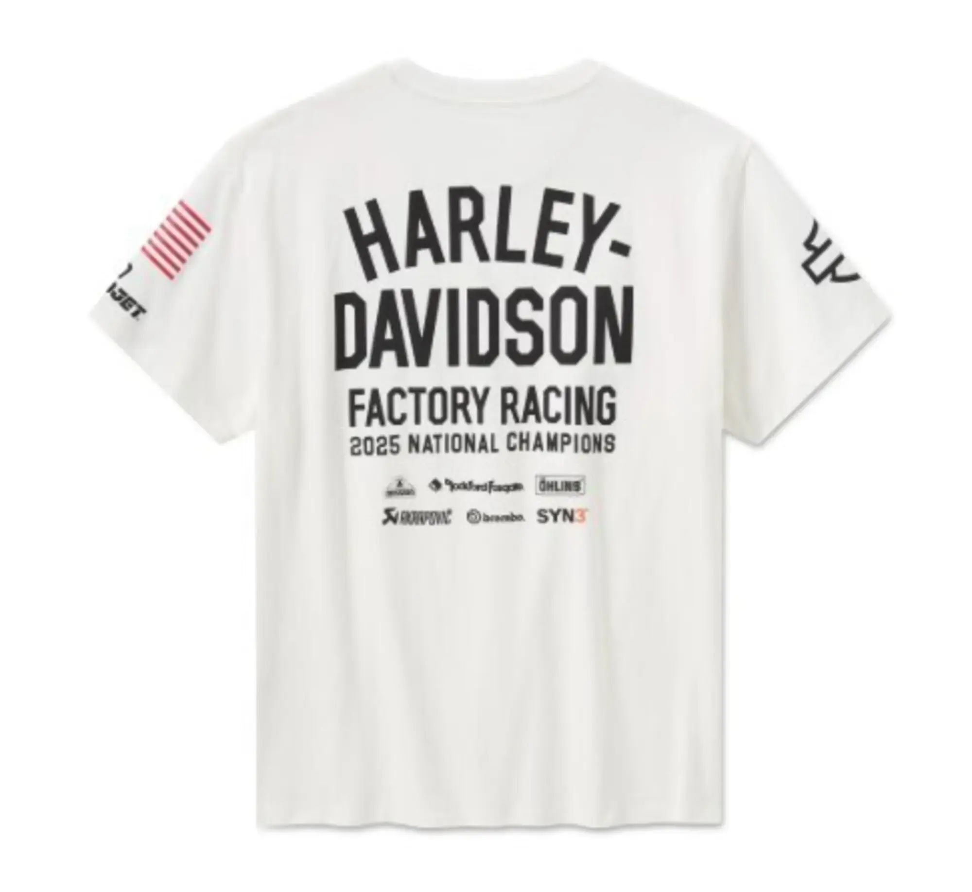 galeria CAMISETA MASCULINA FACTORY RACING WHITE