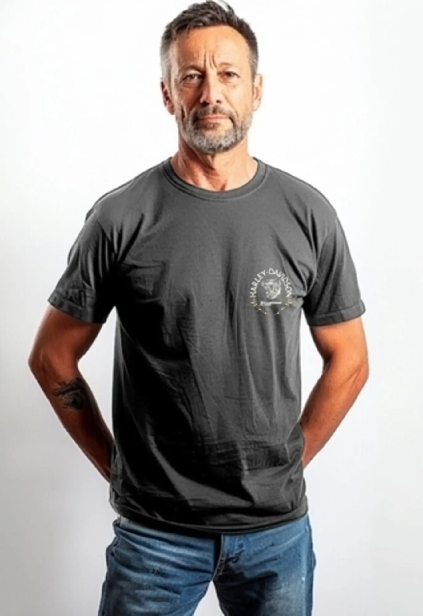 galeria CAMISETA MASCULINA NACIONAL KNUCKLE GRAY