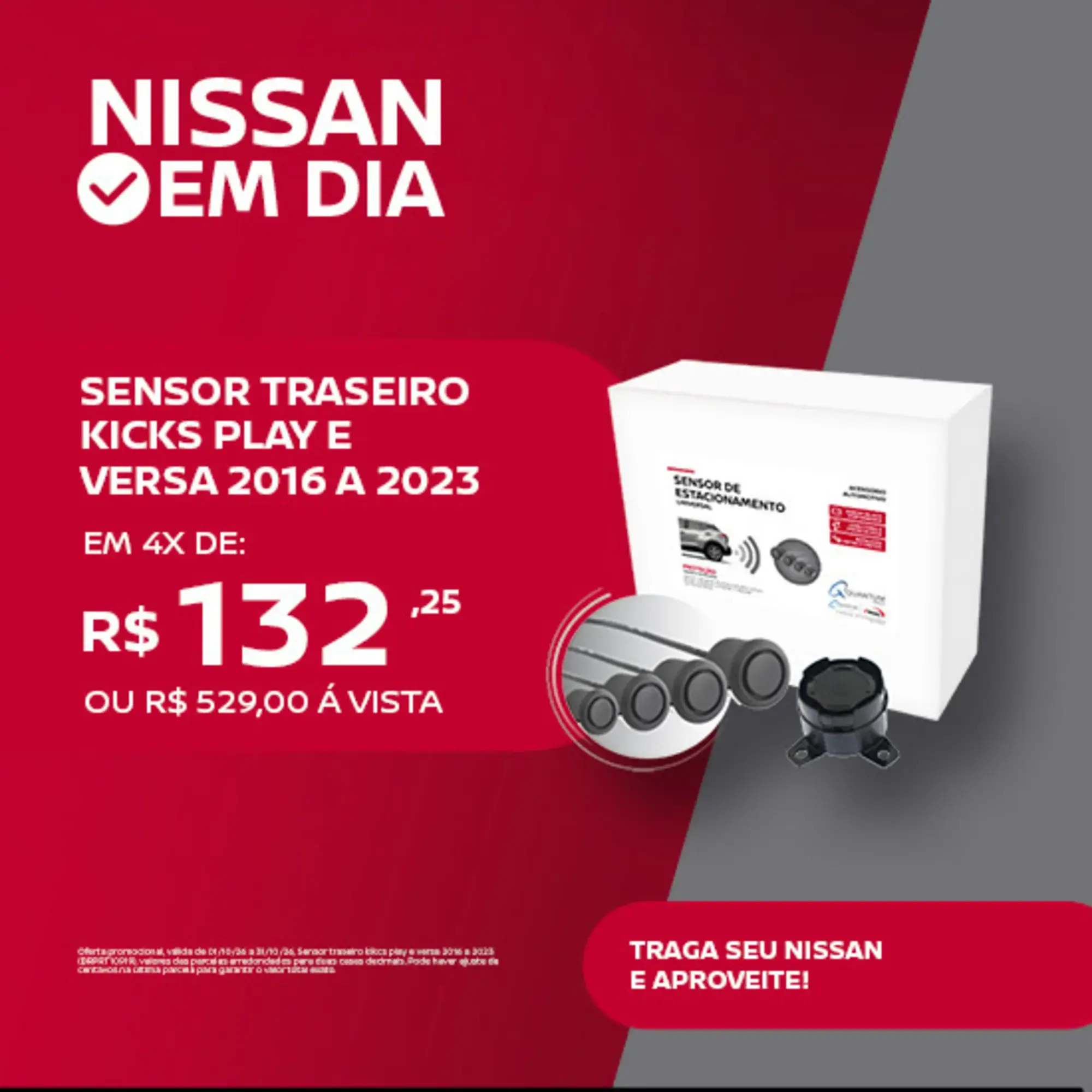 galeria SENSOR TRASEIRO KICKS PLAY E VERSA