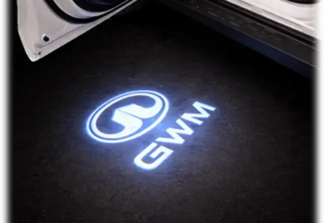Projetor de Logo - Iluminação de Boas Vindas 