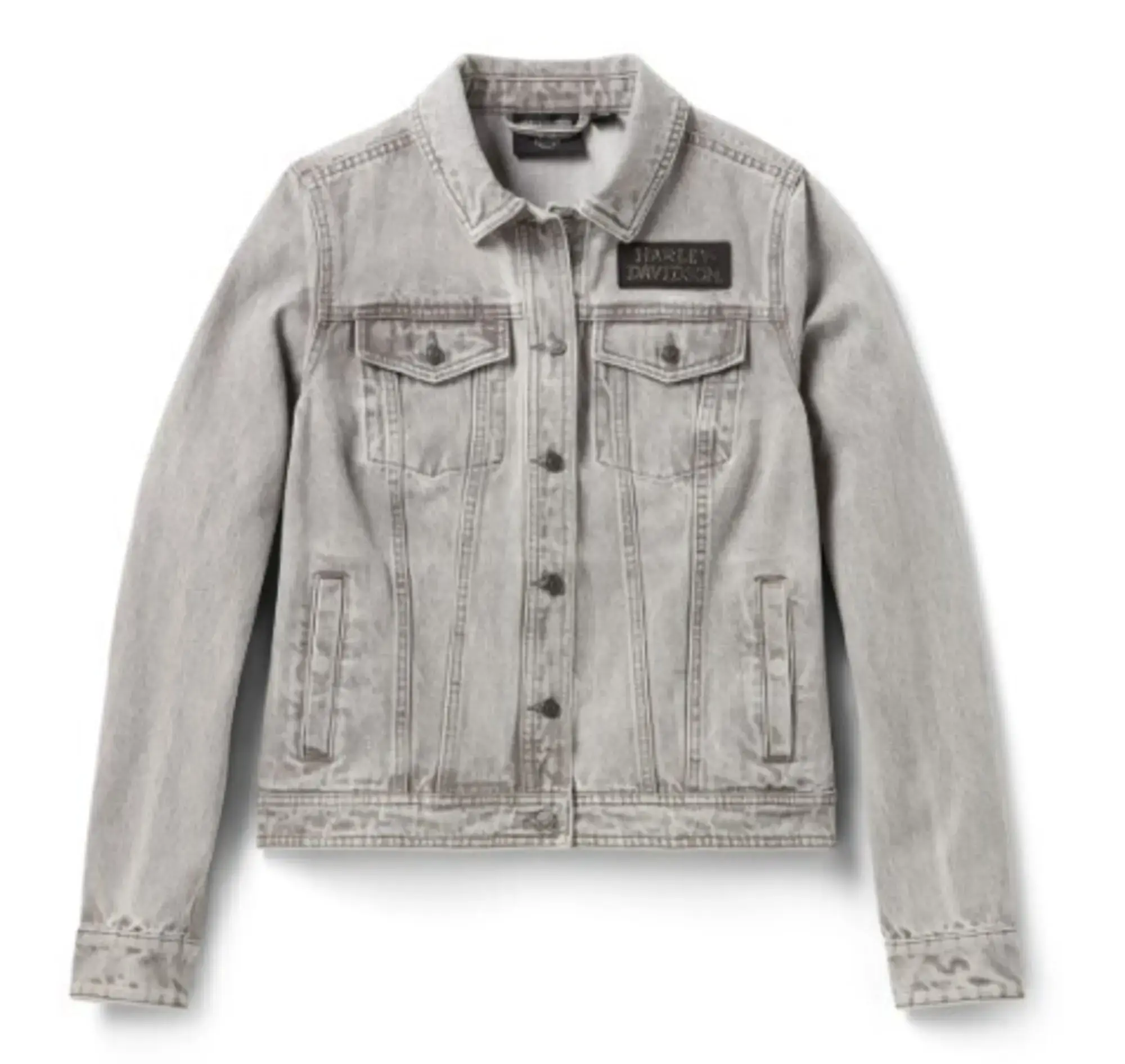 galeria JAQUETA JEANS FEMININA BLING SKULL
