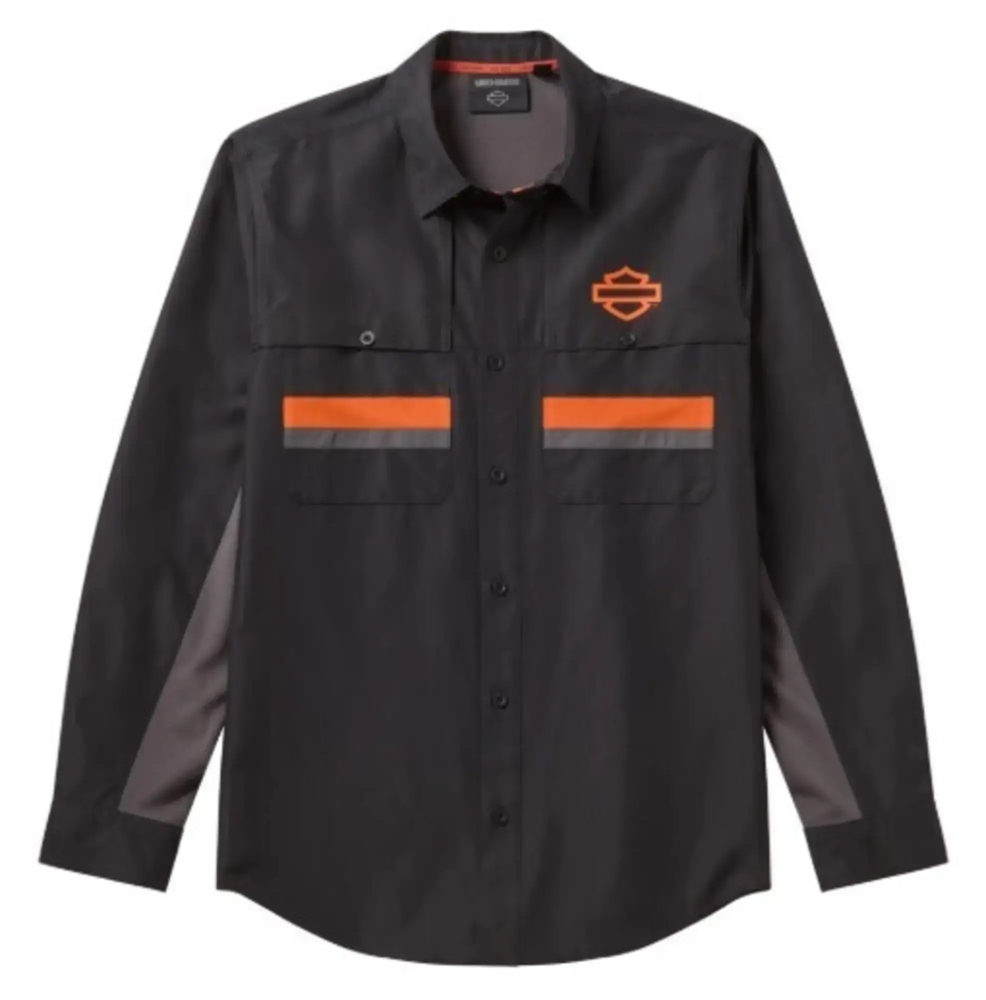 galeria CAMISA MASCULINA SOLID VENTED H-D TECH