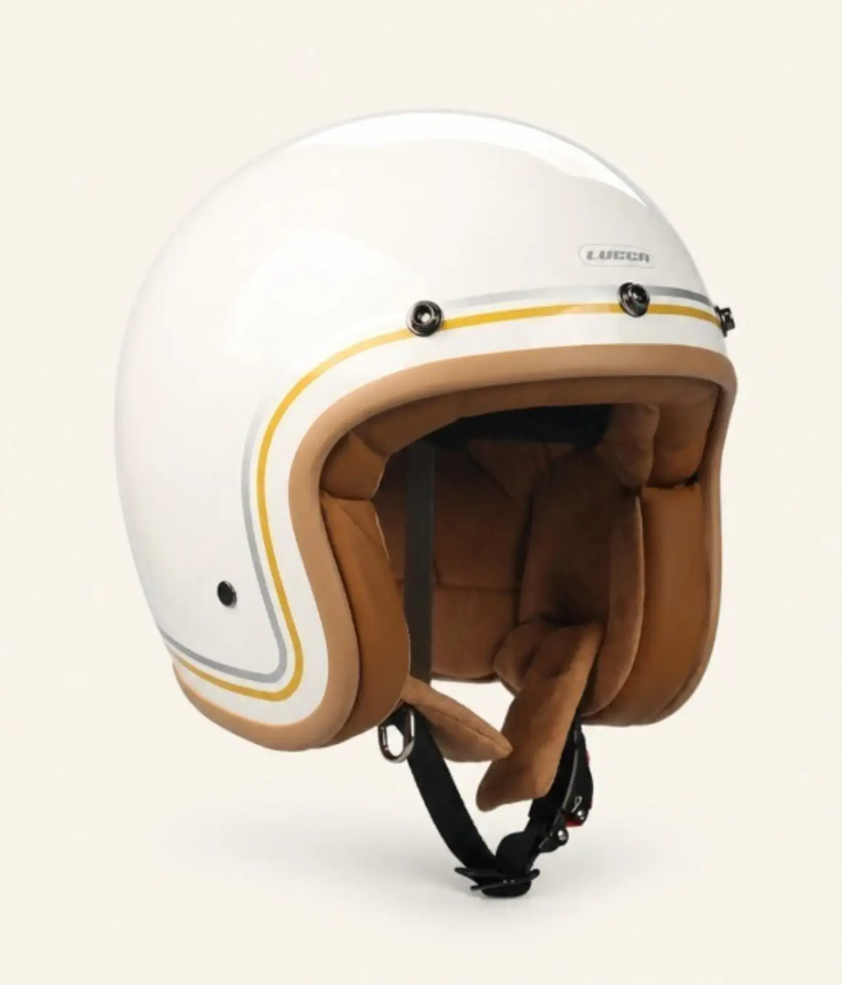 galeria CAPACETE LUCCA CAFÉ RACER CLASSIC