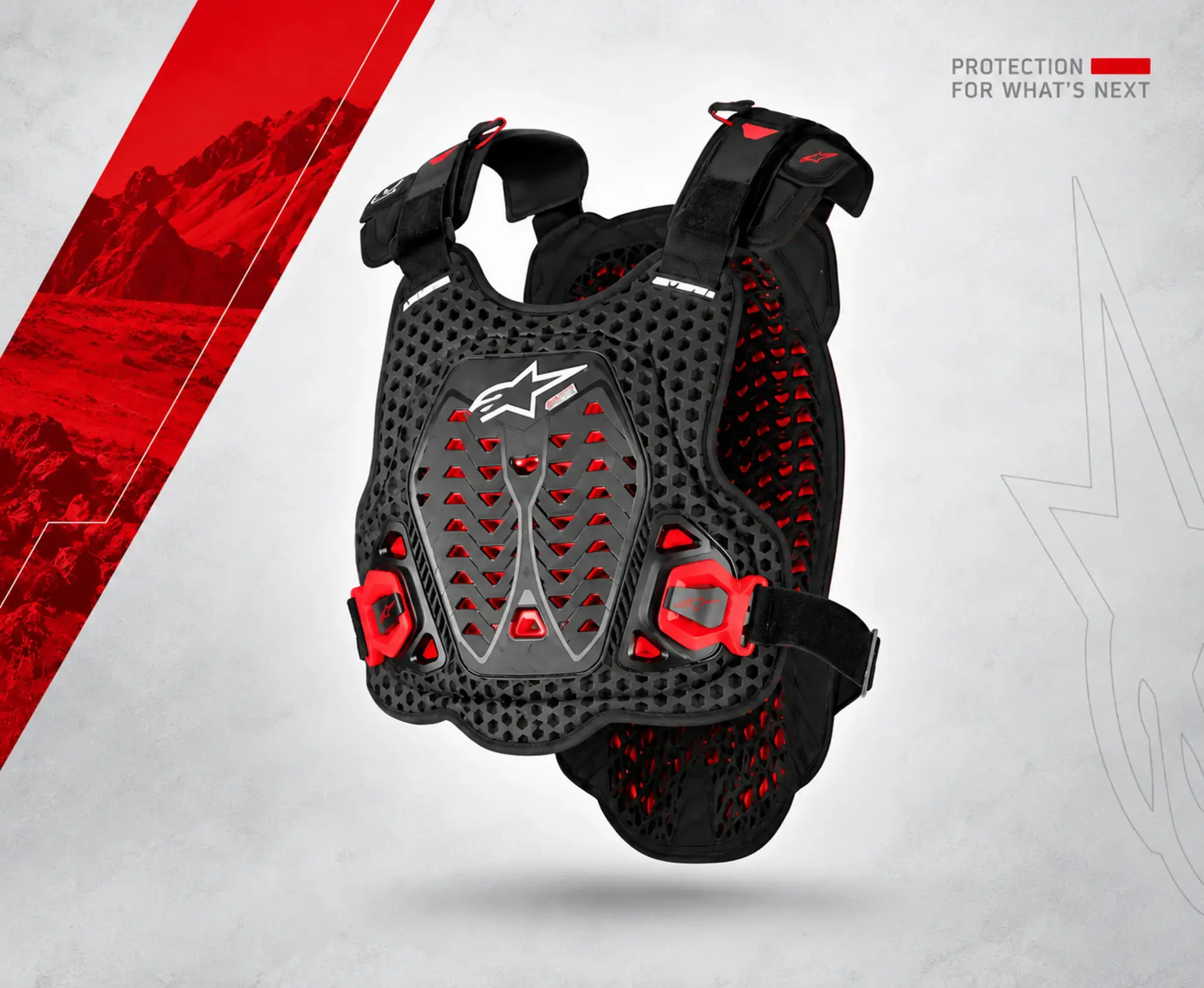 galeria COLETE ALPINESTARS A5 PLASMA C.P P/V/B XL/2X