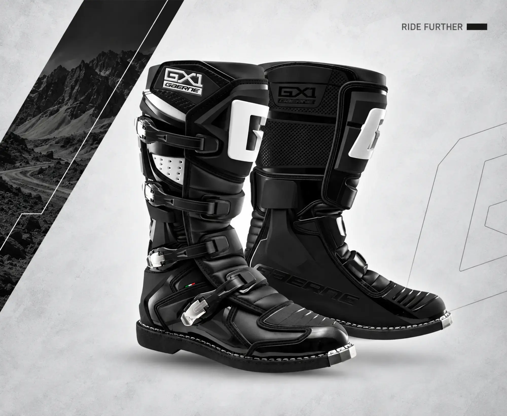 galeria BOTA GAERNE GX1 ENDURO - BLACK - 41(EU) 07(EU) 39(
