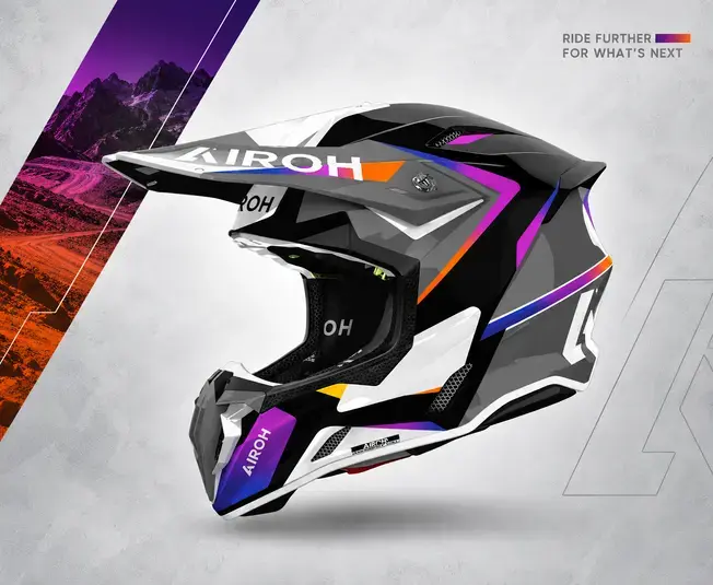 CAPACETE AIROH TWIST 3 HUSTLE GLOSS 62