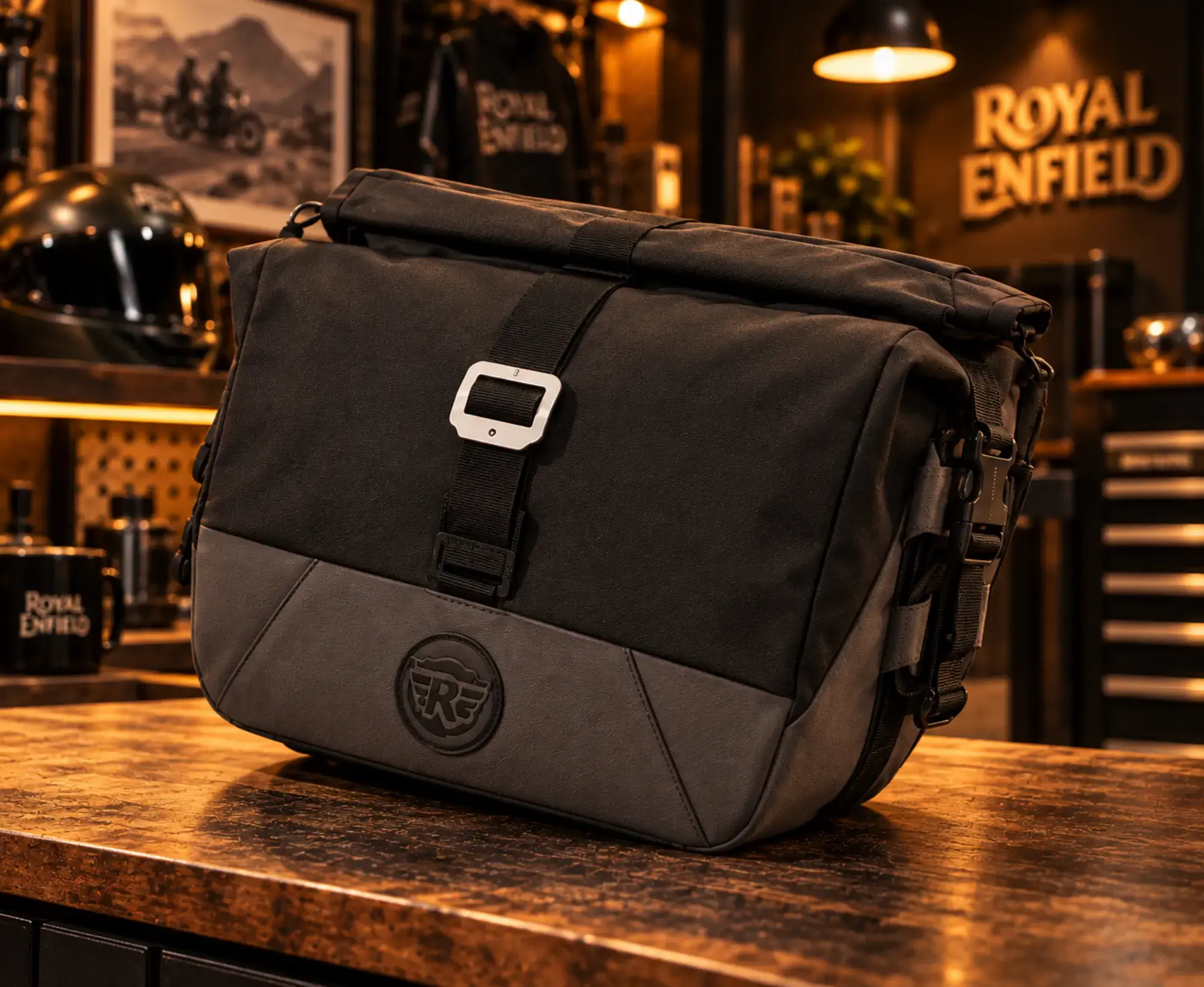 galeria PAR DE BOLSAS LATERAIS PARA MOTOCICLETA