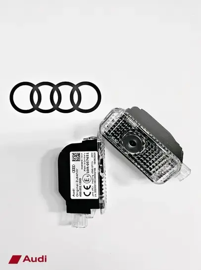 Audi Beam Light Logo Four Rings