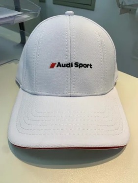 galeria Boné Genuíno Audi Sport Branco