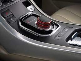 Botão Alavanca Seletora (Vermelho) - Range Rover Evoque