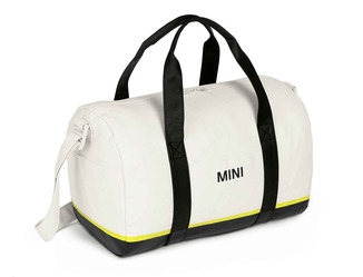 Duffle Bag MINI - Branco/Preto/Amarelo