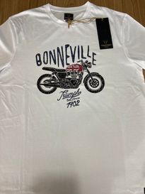 Camiseta Branca BONNEVILLE
