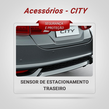 galeria Sensor de estacionamento traseiro - CITY