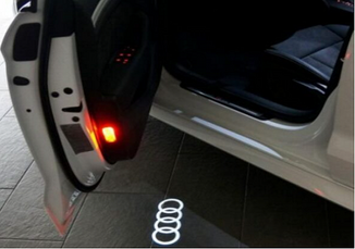 Audi Beam Light logo “Four Rings” 