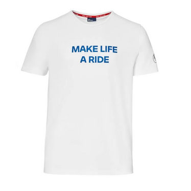 galeria Camiseta BMW Make Life A Ride Branca