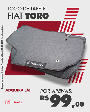 galeria Jogo de Tepete Fiat Toro