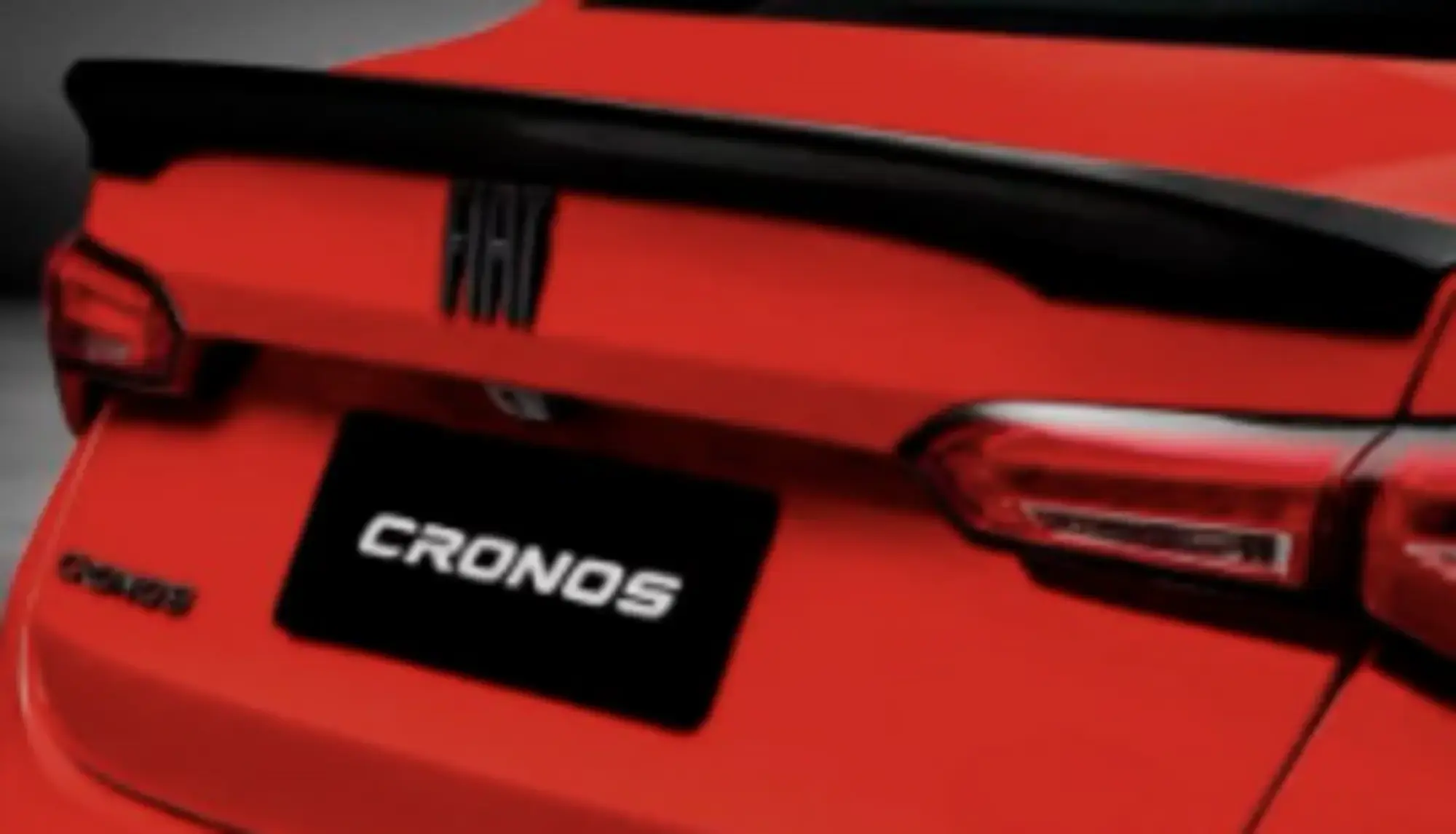 Spoiler Traseiro Cronos