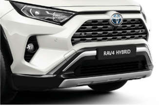 Aplique cromado do Para-choque