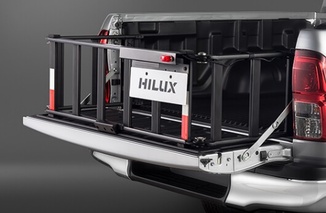 Extensor de caçamba com rampa