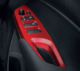 Acabamento esportivo do apoio de braço