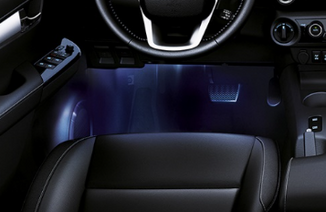 Luz Esportiva do Assoalho (2FR+2RR)