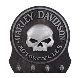 PORTA CHAVES DE PAREDE H-D SKULL
