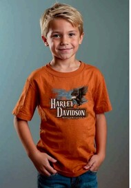 CAMISETA INFANTIL NACIONAL FREEDOM ORANGE