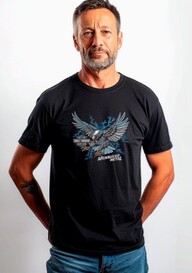 CAMISETA MASCULINA NACIONAL CHROME FLIGHT