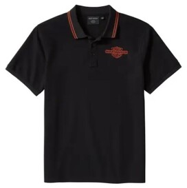 PÓLO MASCULINA BAR & SHIELD