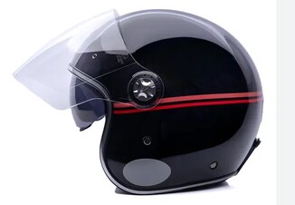 CAPACETE LUCCA GALAXY RED LINES