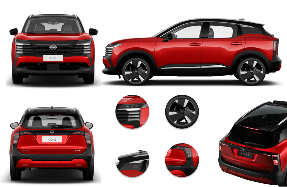 Detalhes do Novo Nissan Kicks 2026