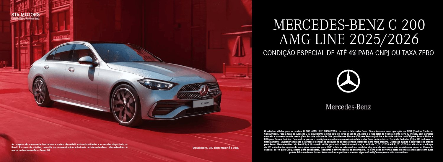 MERCEDES-BENZ C 200 AMG LINE 2025-2026