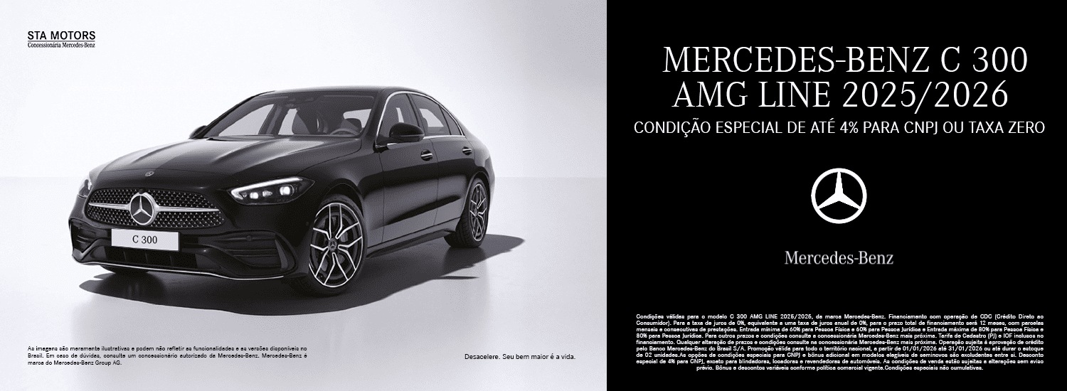 MERCEDES-BENZ C 300 AMG LINE 2025-2026