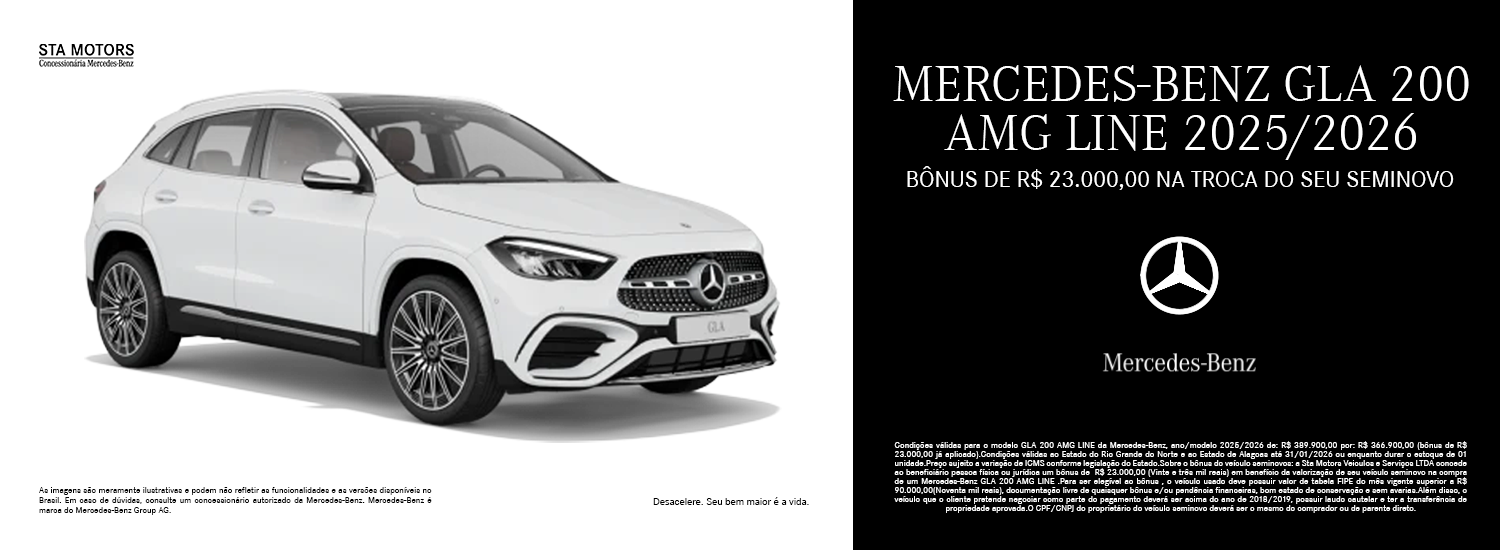 MERCEDES-BENZ GLA 200 AMG LINE 2025-2026