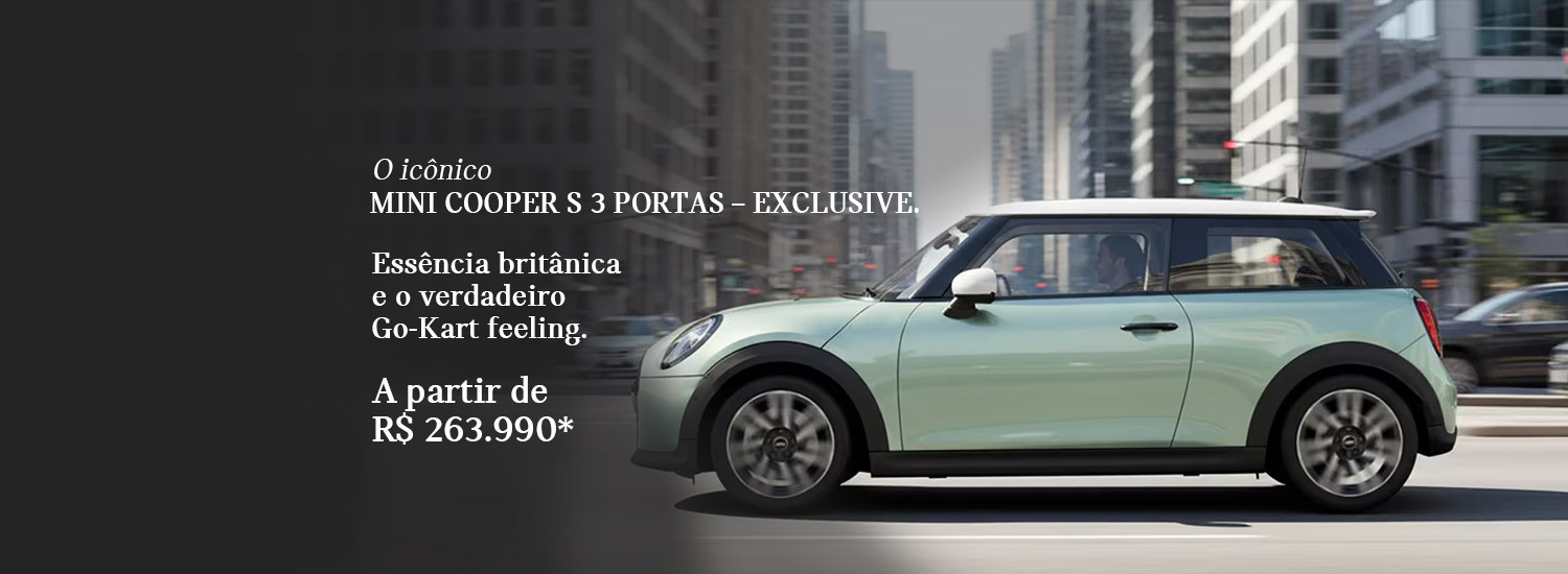MINI COOPER S 3 PORTAS