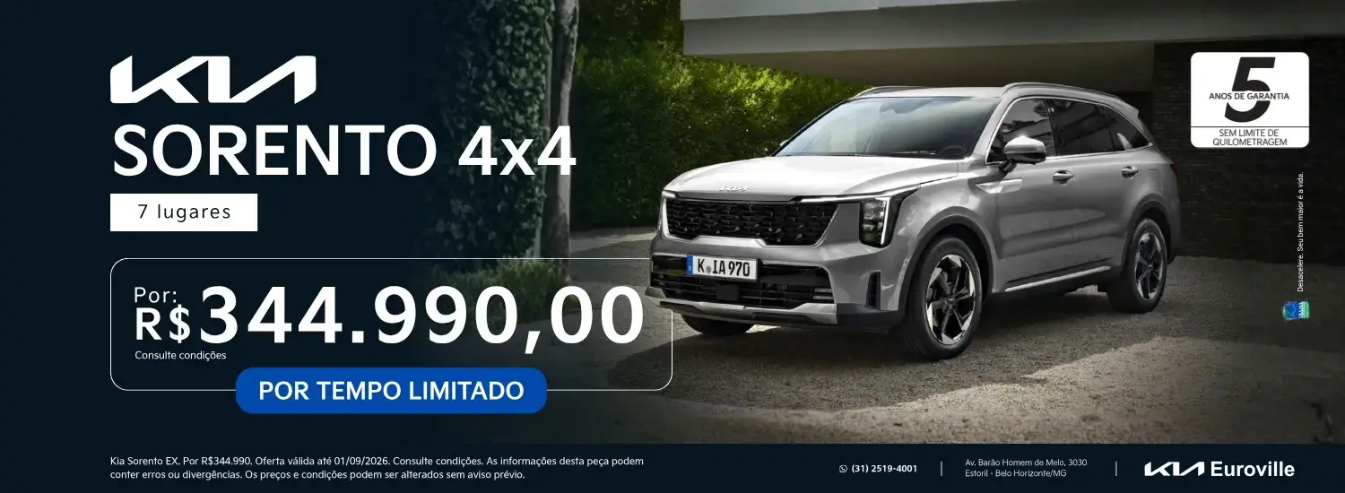 NOVO SORENTO 