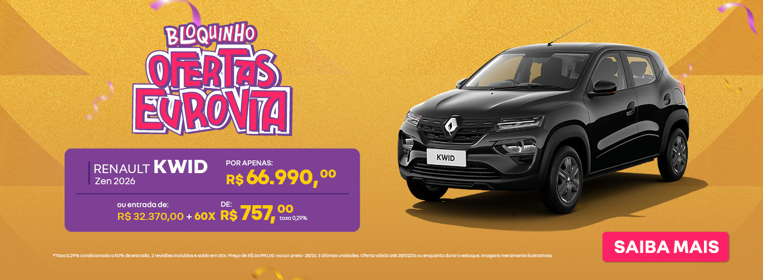 Fevereiro'26 - Oferta Kwid