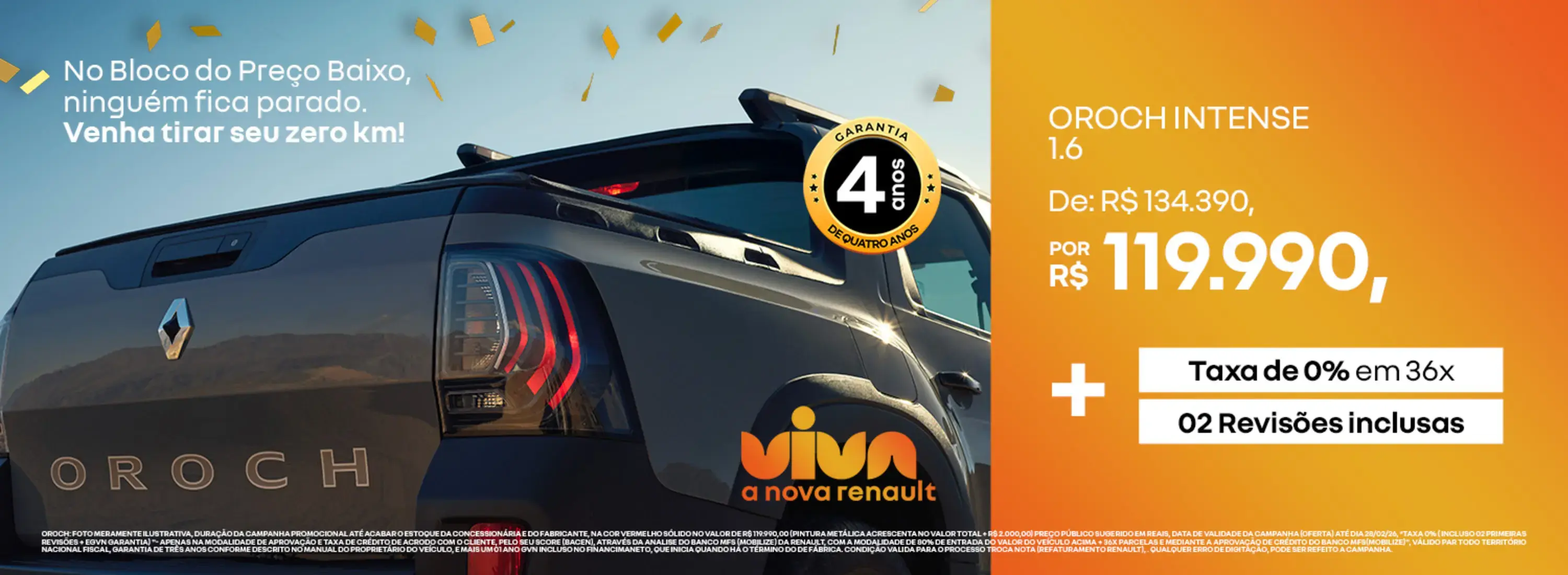 VIVA A NOVA RENAULT - OROCH