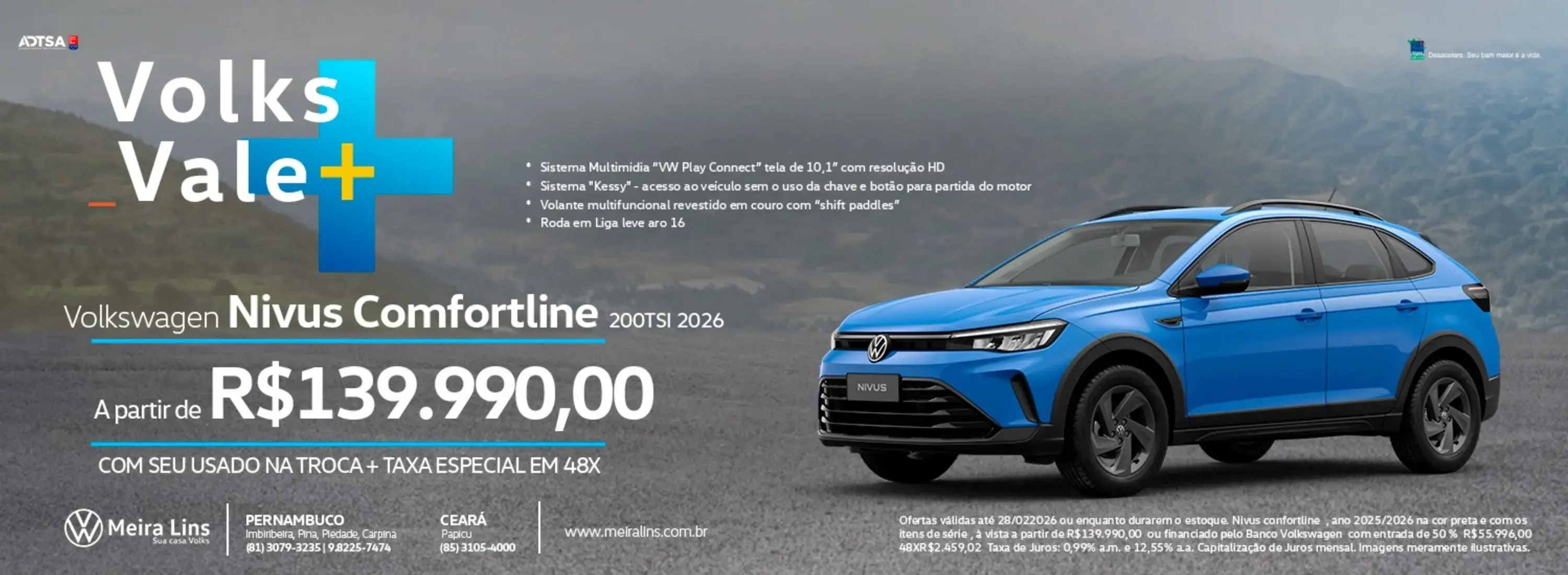 VOOLKS VALE + NIVUS COMFORT