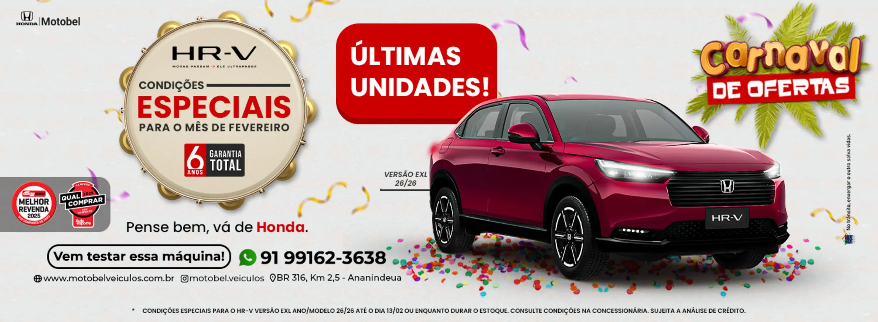 CAMPANHA HR-V FEVEREIRO 2026